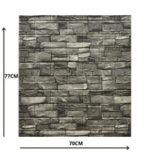 Load image into Gallery viewer, Decorative 3D Foam Wallpaper Panels Stone Brick 10PCS
