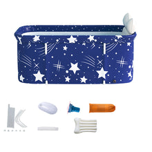 Load image into Gallery viewer, 120CM Large Bath Sauna Adult Folding Bathtub Barrel SPA Household Tub Family
