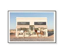 Load image into Gallery viewer, Prada Marfa Horse Fashion Art Print Wall Decor
