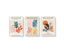 Load image into Gallery viewer, Matisse Wall Art 3 Set with Frame
