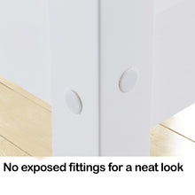 Load image into Gallery viewer, Kingston Slumber Single Wooden Pine Bed Frame Timber Kids Adults Contemporary Bedroom Furniture
