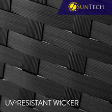 Load image into Gallery viewer, LONDON RATTAN 1pc Sofa Outdoor Furniture Setting -Corner Garden Lounge Chair
