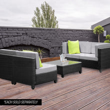 Load image into Gallery viewer, LONDON RATTAN 1pc Coffee Table Outdoor Wicker Sofa Furniture Lounge Garden
