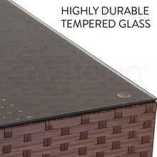 Load image into Gallery viewer, LONDON RATTAN 1pc Coffee Table Wicker Outdoor Sofa Furniture Garden Lounge
