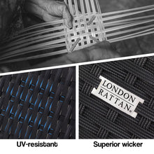 Load image into Gallery viewer, LONDON RATTAN Wicker Premium Outdoor Sun Lounge Pool Furniture Bed
