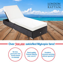 Load image into Gallery viewer, LONDON RATTAN Wicker Premium Outdoor Sun Lounge Pool Furniture Bed
