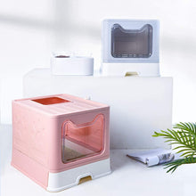 Load image into Gallery viewer, Floofi Foldable Litter Box Pink FI-LB-106-YK
