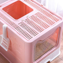 Load image into Gallery viewer, Floofi Foldable Litter Box Pink FI-LB-106-YK

