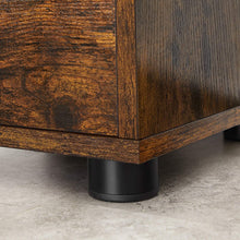 Load image into Gallery viewer, VASAGLE Bathroom Floor Cabinet 3 Drawers Rustic Brown BBK150X01
