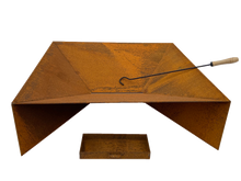 Load image into Gallery viewer, Firepit with Ash Tray with 0.11 Mild Steel&quot;
