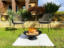 Load image into Gallery viewer, Black Lassen Cast Iron Fire Pit 78cm
