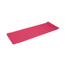 Load image into Gallery viewer, Powertrain Eco-friendly Dual Layer 6mm Yoga Mat | Pink | Non-slip Surface And Carry Strap For Ultimate Comfort And Portability
