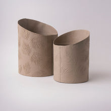 Load image into Gallery viewer, Tree Stripes Hi-Lo Pot Palms - Light Brown (Medium)
