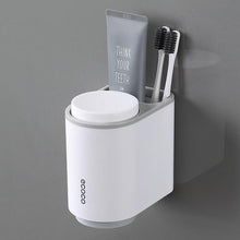 Load image into Gallery viewer, Ecoco Toothbrush Holder Multifunctional Wall-Mounted Magnetic Bathroom Blue
