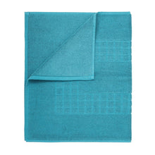 Load image into Gallery viewer, Microfiber Soft Non Slip Bath Mat Check Design (Petrol)
