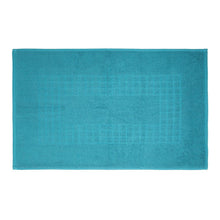 Load image into Gallery viewer, Microfiber Soft Non Slip Bath Mat Check Design (Petrol)
