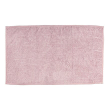Load image into Gallery viewer, Microfiber Shower &amp; Bathroom Bath Mat Non Slip Soft Pile Design (Pink)
