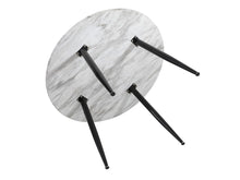 Load image into Gallery viewer, 5PC Round Dining Table and Chair Sets Velvet Blue
