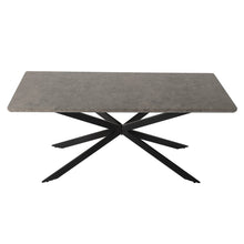 Load image into Gallery viewer, Dining Set Rectangular Table with 6 Green Velvet Chairs
