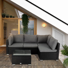 Load image into Gallery viewer, Outdoor Modular Lounge Sofa Bondi - Black
