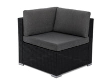 Load image into Gallery viewer, 6PCS Outdoor Modular Lounge Sofa Coogee - Black
