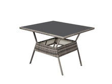 Load image into Gallery viewer, 8PC Outdoor Dining Set Wicker Table &amp; Chairs-Grey
