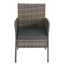 Load image into Gallery viewer, 4 Seater Wicker Outdoor Lounge Set - Mixed Grey
