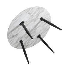 Load image into Gallery viewer, Minimalist Marble Effect Round Coffee Table
