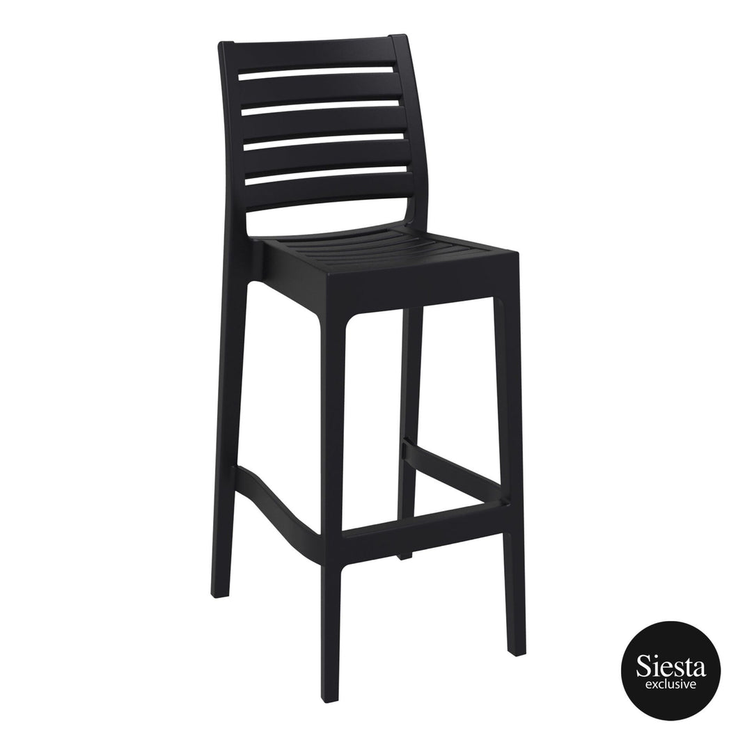 Siesta Outdoor Ares Barstool 75 - Black