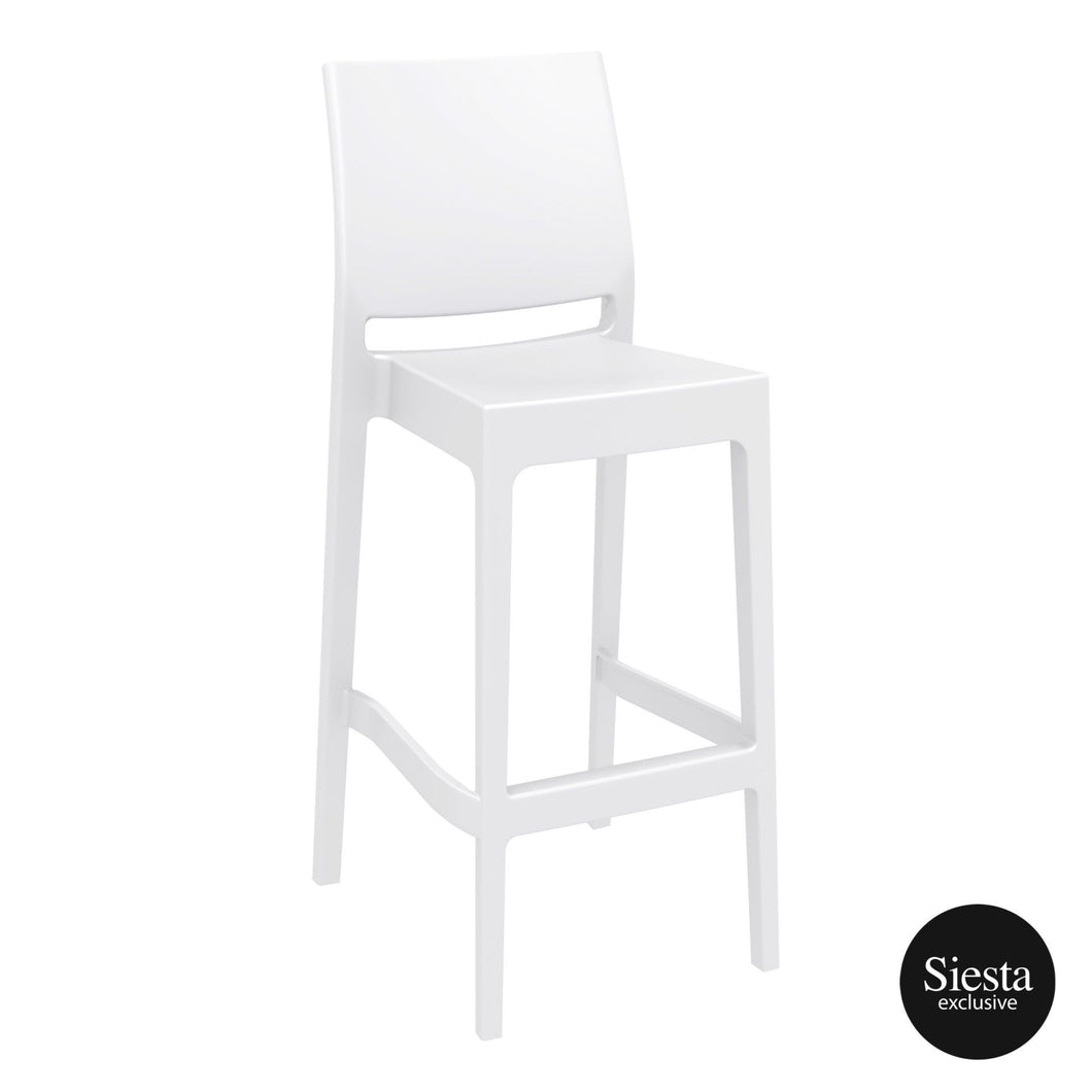 Siesta Outdoor Maya Barstool 75 - White