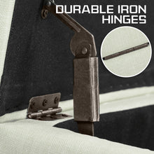 Load image into Gallery viewer, La Bella 102cm Light Green Storage Ottoman Stool Fabric
