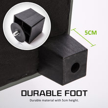 Load image into Gallery viewer, La Bella 102cm Grey Storage Ottoman Stool Leather
