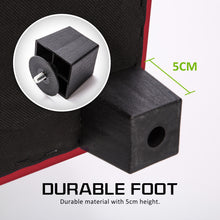 Load image into Gallery viewer, La Bella 102cm Red Storage Ottoman Stool Leather
