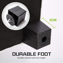 Load image into Gallery viewer, La Bella 102cm Snow White Storage Ottoman Stool Leather
