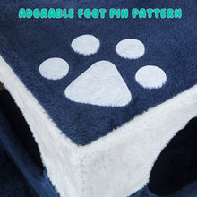 Load image into Gallery viewer, Paw Mate 69cm Blue Cat Tree Mono Multi Level Scratcher
