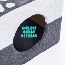 Load image into Gallery viewer, Paw Mate 69cm Grey Cat Tree Mono Multi Level Scratcher
