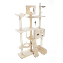 Load image into Gallery viewer, Paw Mate 170cm Beige Cat Tree Danie Multi Level Scratcher
