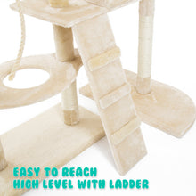 Load image into Gallery viewer, Paw Mate 170cm Beige Cat Tree Danie Multi Level Scratcher
