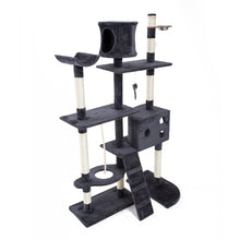 Load image into Gallery viewer, Paw Mate 170cm Grey Cat Tree Danie Multi Level Scratcher
