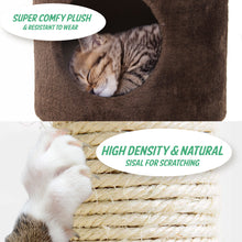 Load image into Gallery viewer, Paw Mate 170cm Brown Cat Tree Fuji Multi Level Scratcher
