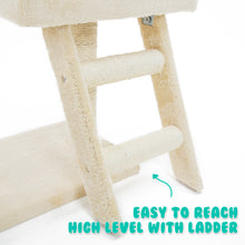Load image into Gallery viewer, Paw Mate 100cm Beige Cat Tree Atacama Multi Level Scratcher
