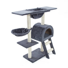 Load image into Gallery viewer, Paw Mate 100cm Grey Cat Tree Atacama Multi Level Scratcher
