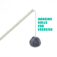 Load image into Gallery viewer, Paw Mate 96cm Blue Cat Tree Luna Multi Level Scratcher
