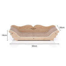 Load image into Gallery viewer, Yaomi Wood Angel Cat Scratcher Sofa Pet Bed

