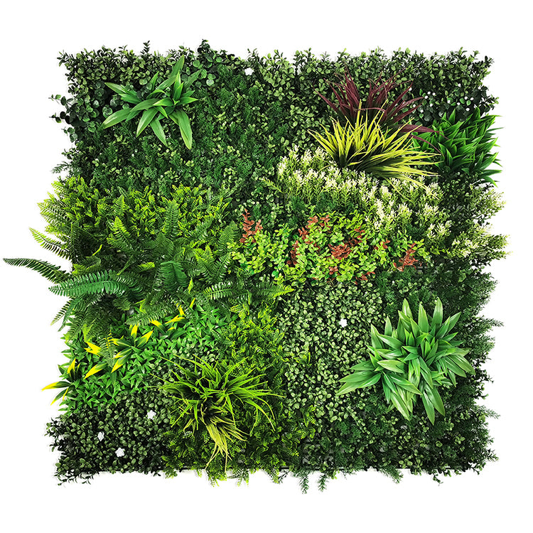 1 SQM Artificial Plant Wall Décor Grass Panel Vertical Garden Tile 1X1M