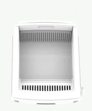Load image into Gallery viewer, Large Cat Litter Tray Box Kitty Toilet with Rack Scoop &amp; Drawer-Style Cleaning Box White
