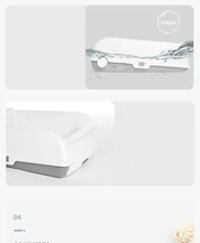 Load image into Gallery viewer, Large Cat Litter Tray Box Kitty Toilet with Rack Scoop &amp; Drawer-Style Cleaning Box White
