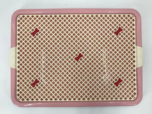 Load image into Gallery viewer, Small Portable Dog Potty Training Tray Mat Pet Puppy Toilet Trays Loo Pad Pink
