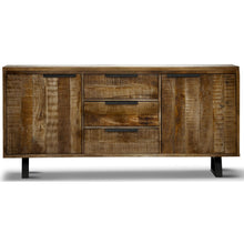 Load image into Gallery viewer, Begonia Buffet Sideboard Table 170cm 2 Door 3 Drawer Mango Wood Unique Furniture

