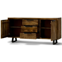 Load image into Gallery viewer, Begonia Buffet Sideboard Table 170cm 2 Door 3 Drawer Mango Wood Unique Furniture
